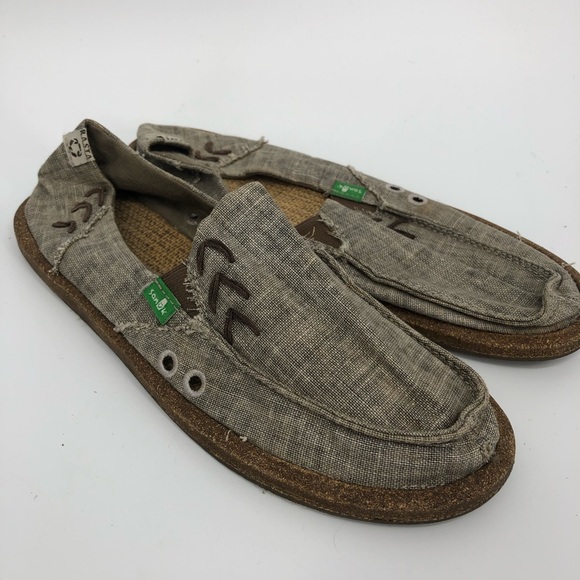 Sanuk | Shoes | Sanuk Rasta Sidewalk Surfer Slide On Shoes 7 | Poshmark